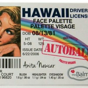 theBALM " Autobalm " Palette